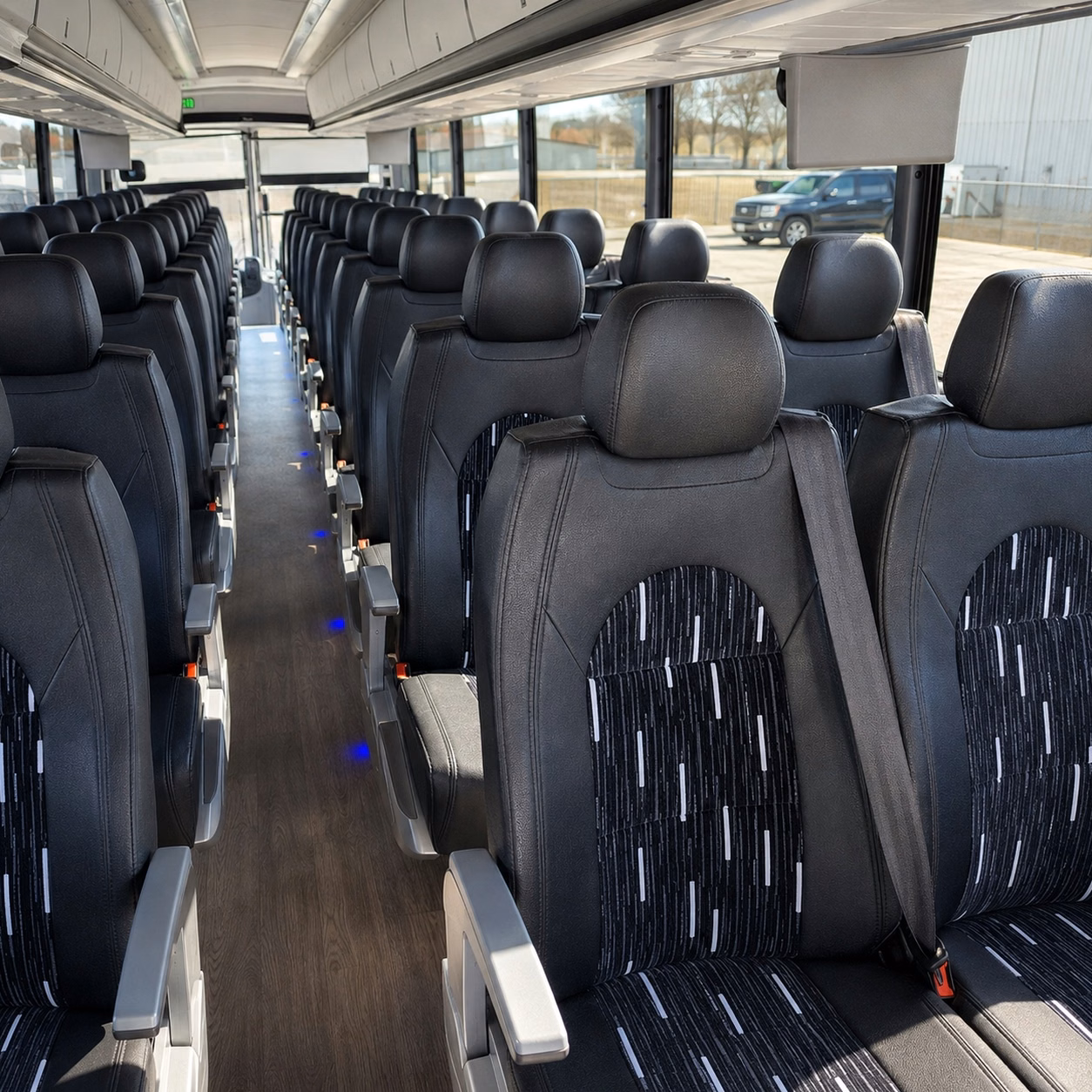 american airlines center nights call for a charter bus from richardson