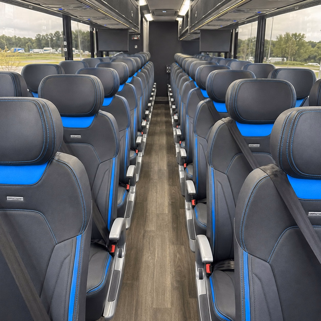 richardson charter bus interior