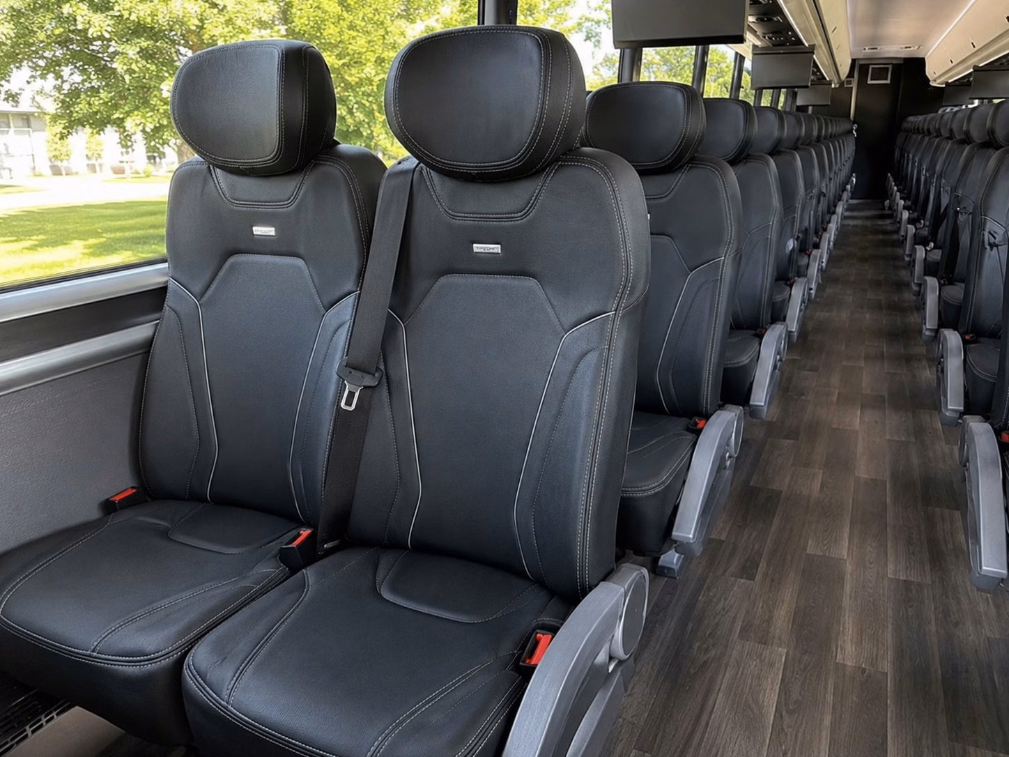through a network of bus companies find wedding transportation for multi venue richardson ceremonies